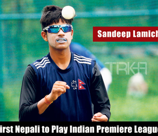 Sandeep Lamichhane becomes the first Nepali cricketer to play IPL.